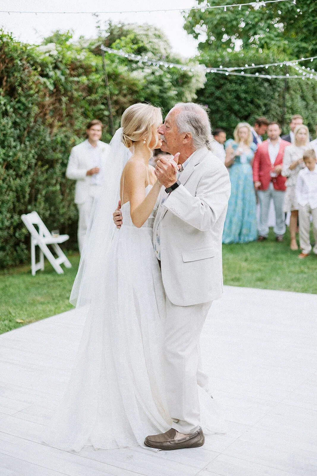 Father and daughter first dance