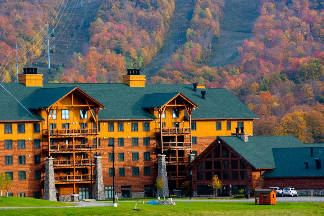 Greek peak ski resort New York wedding venue