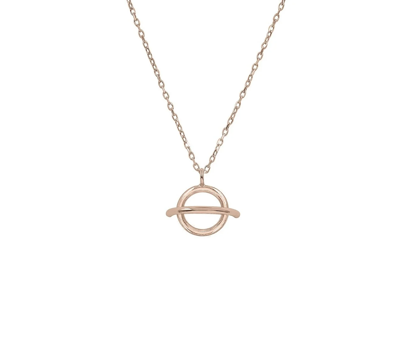 Orbit Necklace-Metal Sugar Jewelry