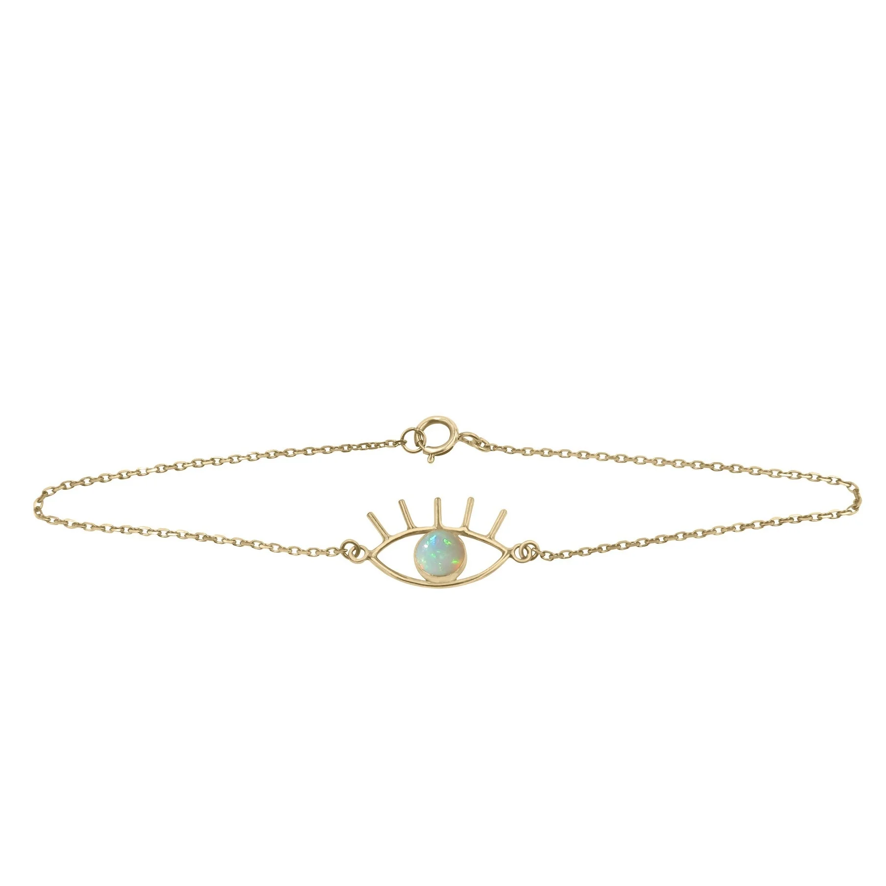 Protection Eye Bracelet-Metal Sugar Jewelry