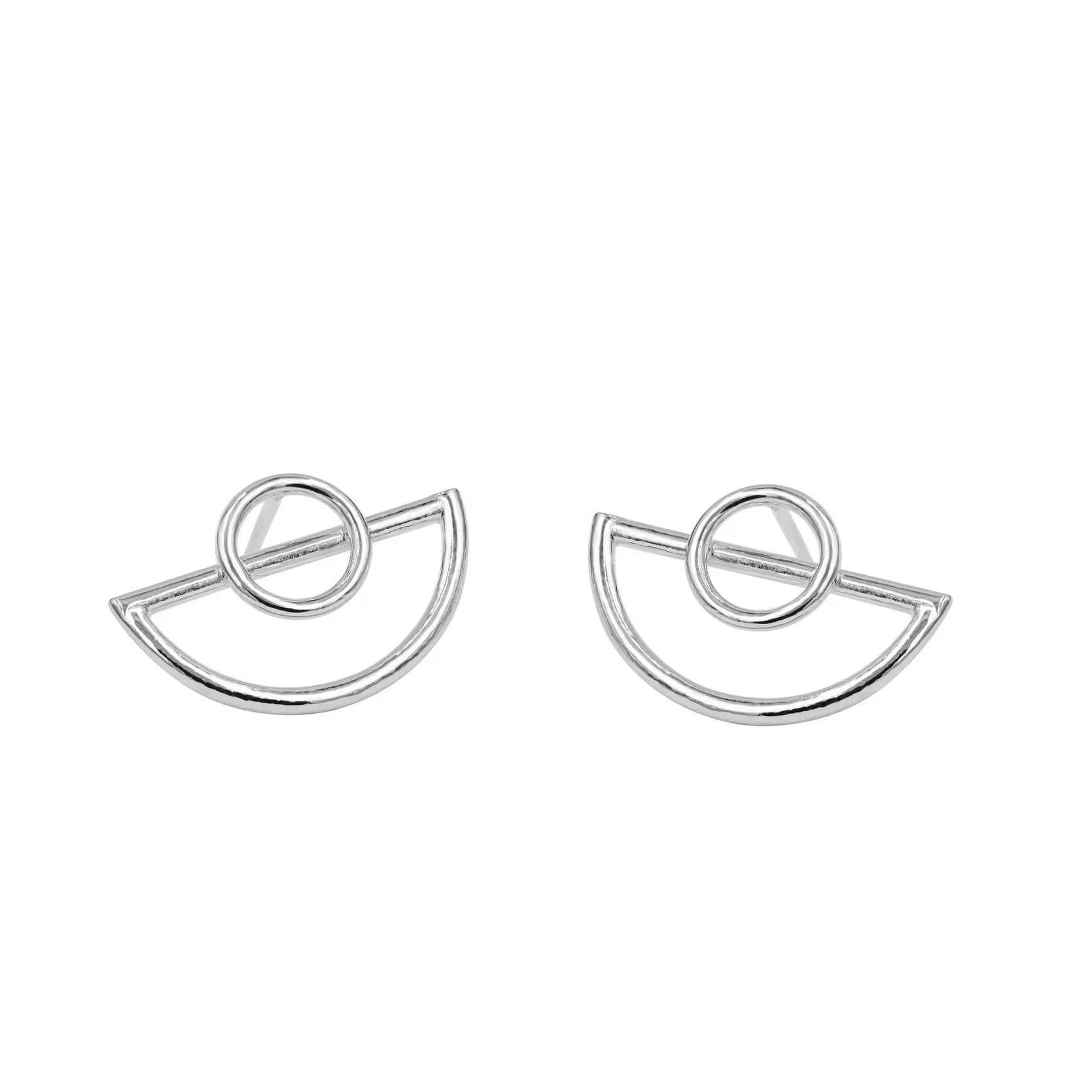 Orbit Studs-Metal Sugar Jewelry