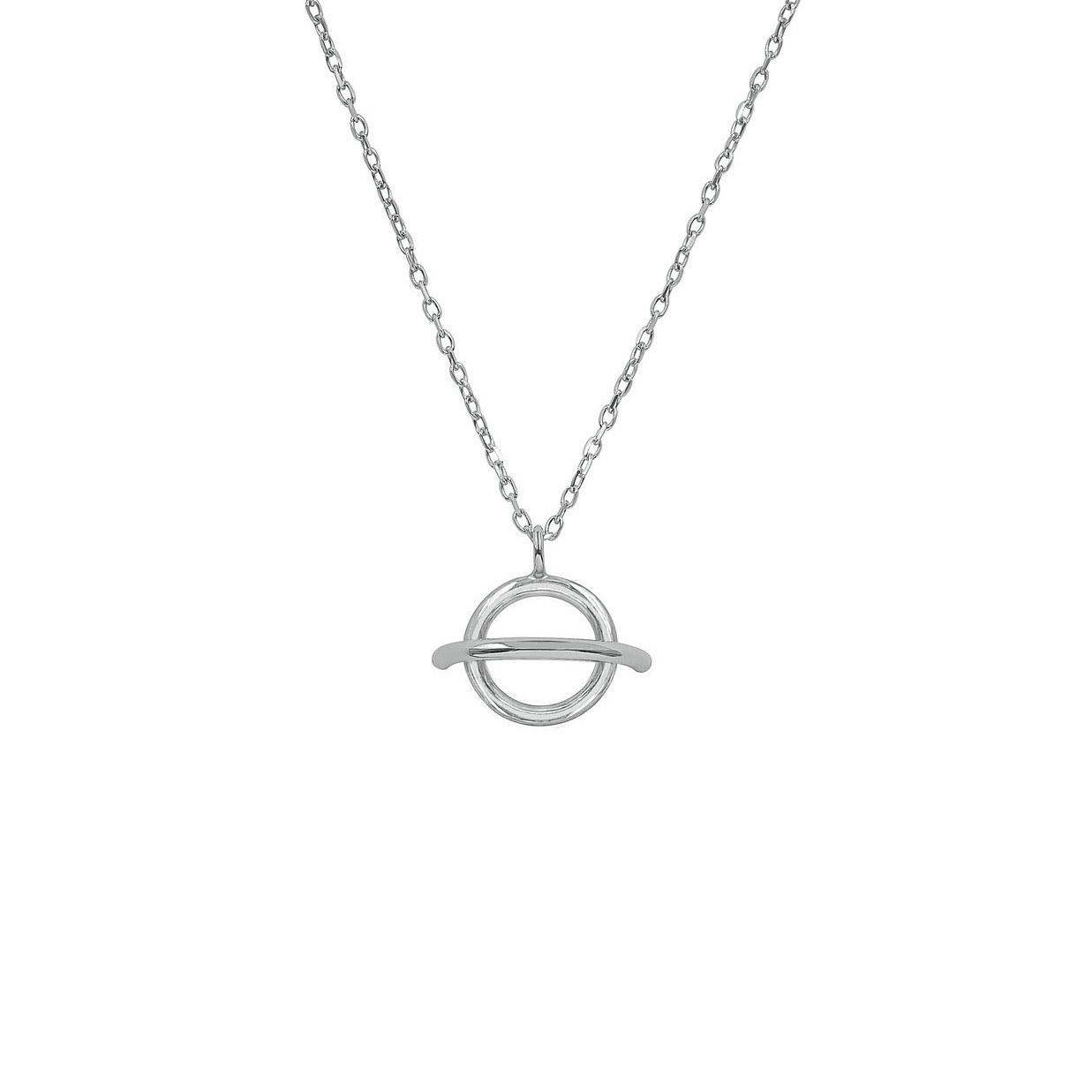 Orbit Necklace-Metal Sugar Jewelry
