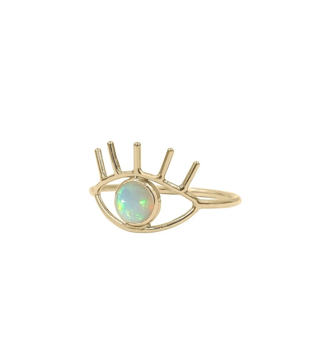 Protection Eye Ring-Metal Sugar Jewelry