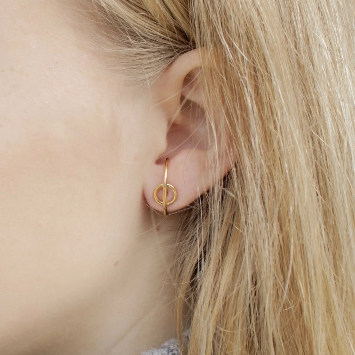 Orbit Lobe Cuff-Metal Sugar Jewelry