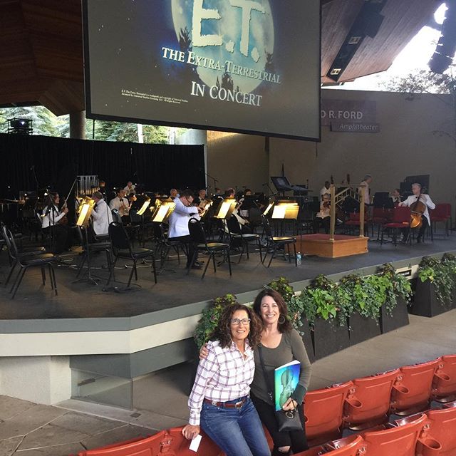 Fun things to do after a show. ET accompanied by the Philadelphia orchestra.