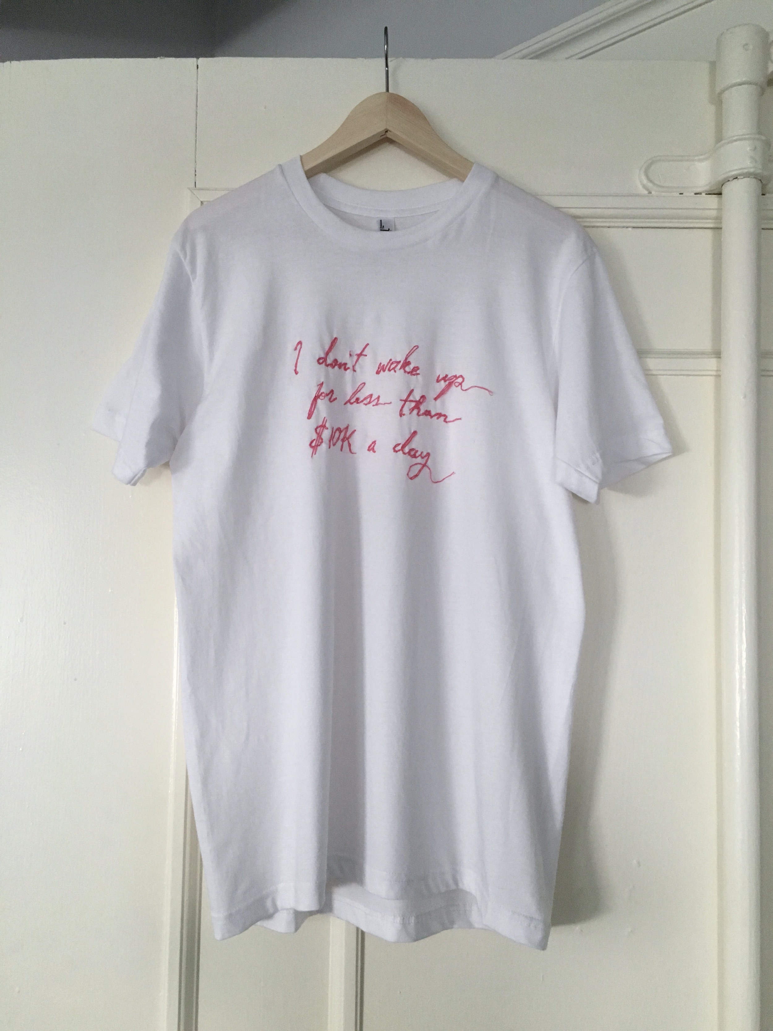 testing hand script embroidery