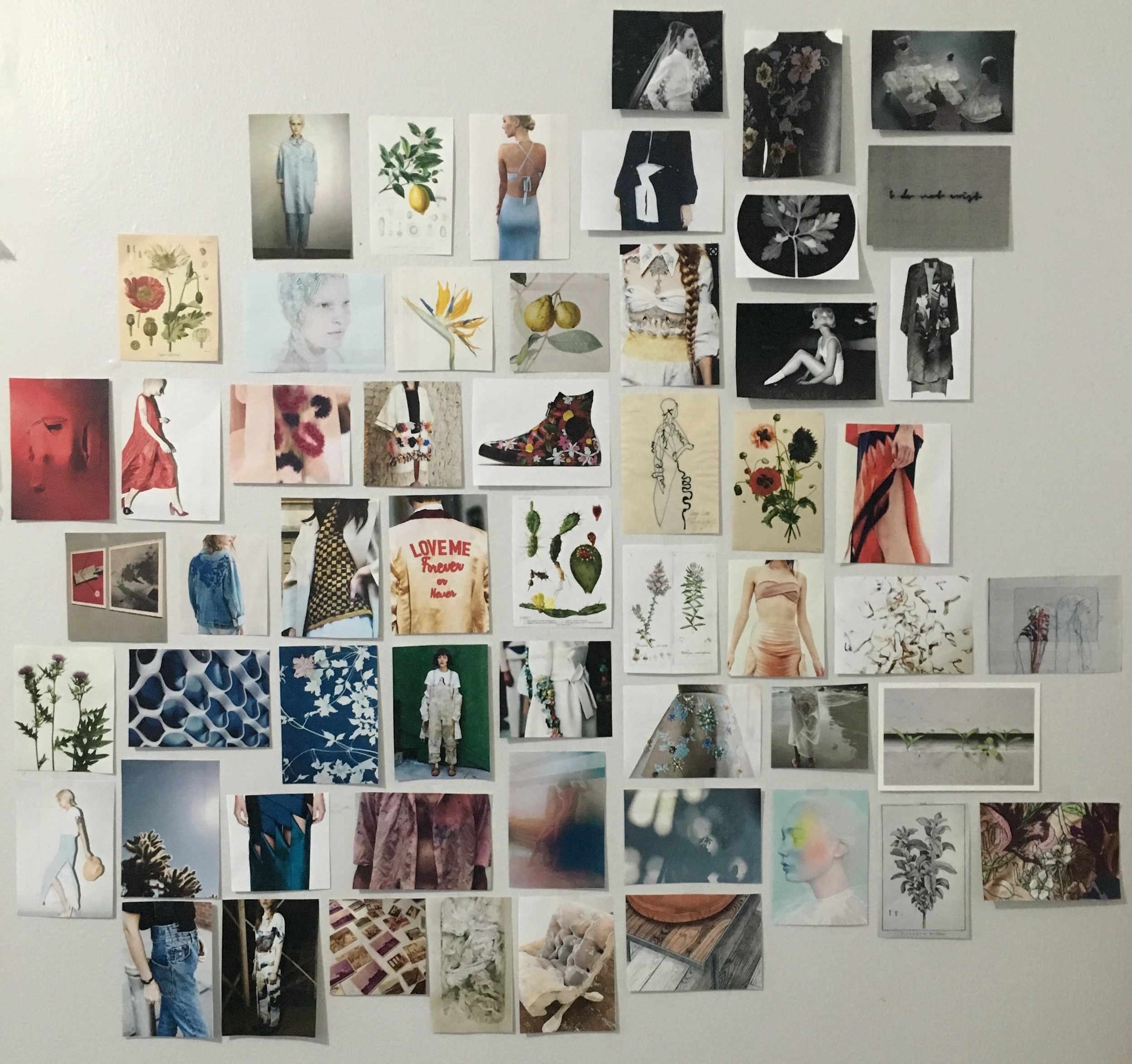 new website // new inspiration wall