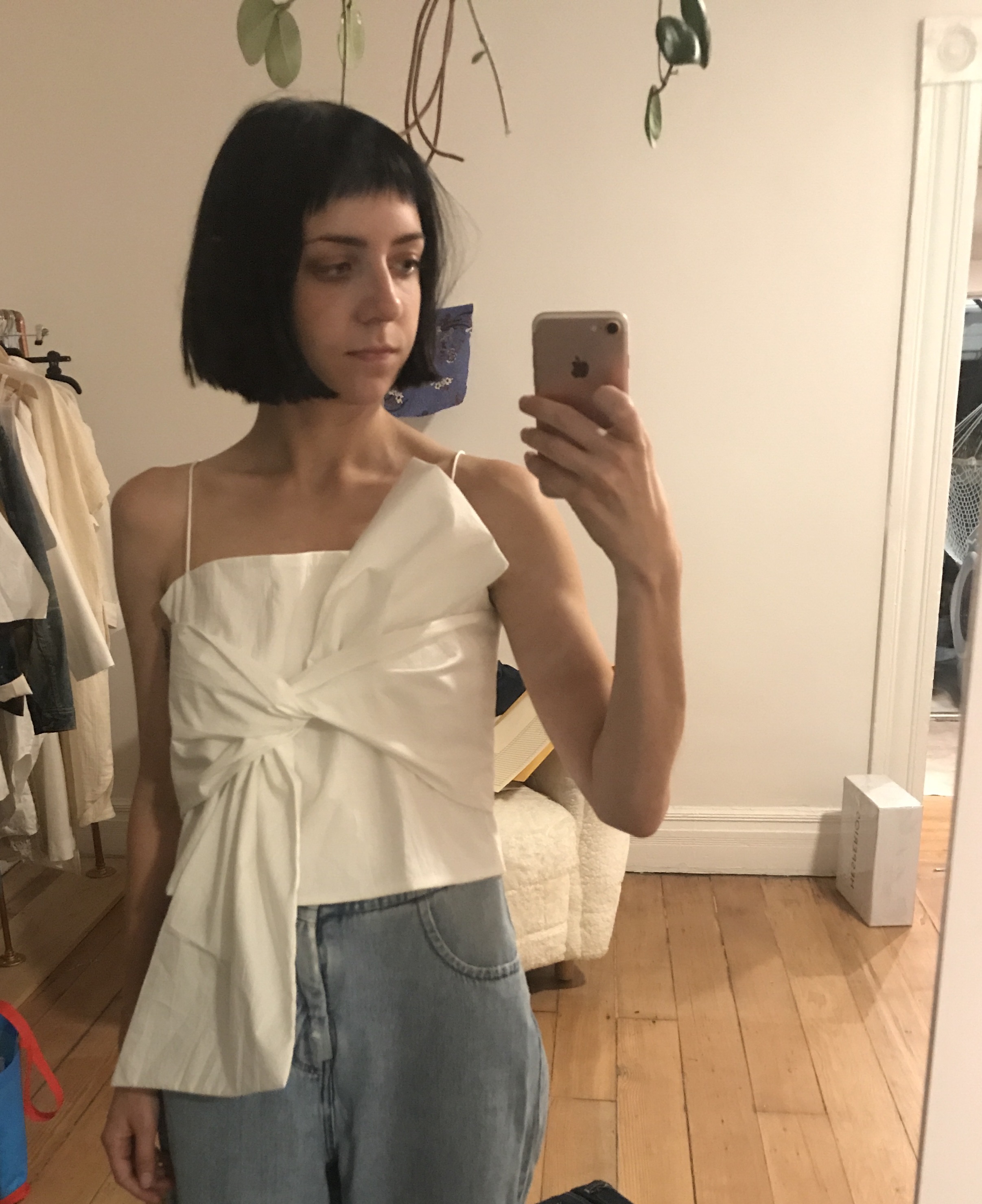 Made a top to wear to work for my birthday :)