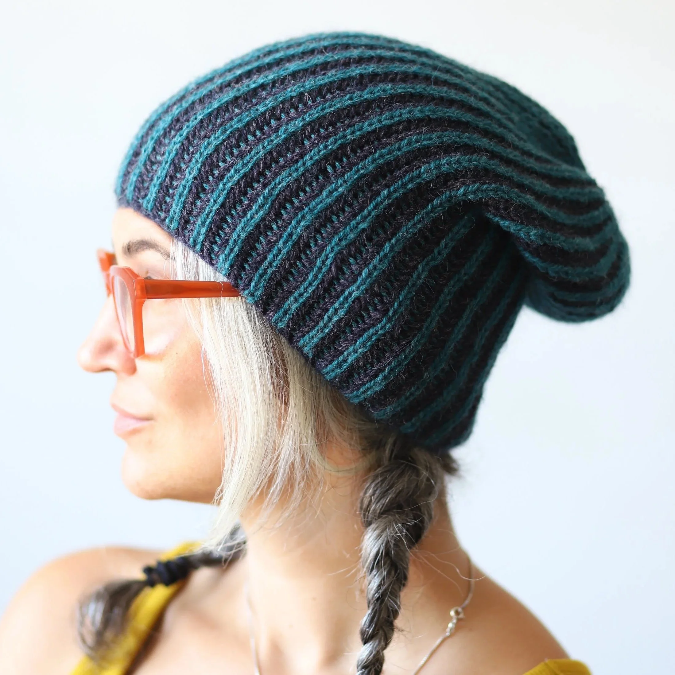 Beginners Brioche Slouch Hat at Vogue Knitting Live! (New York, NY)