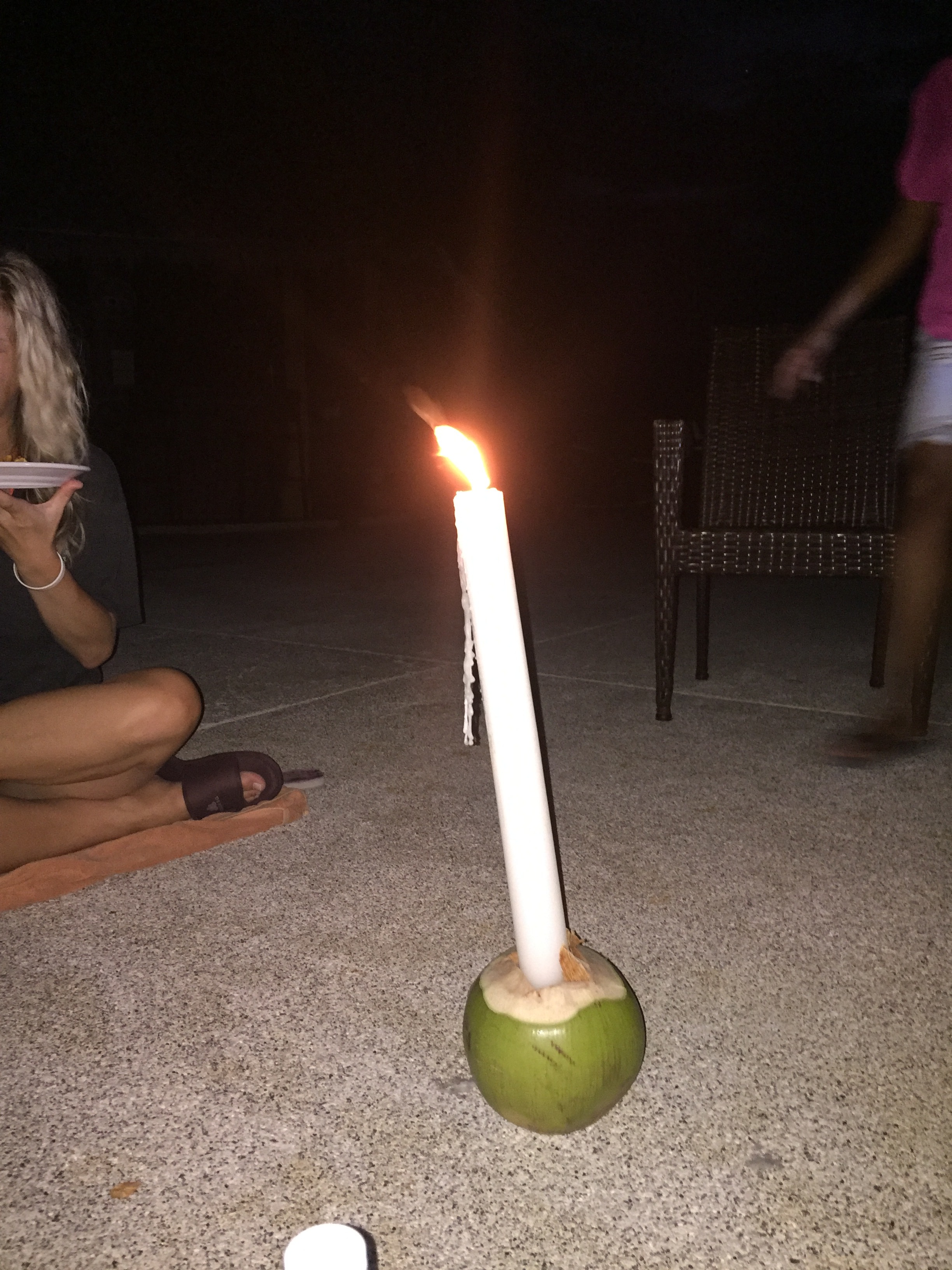 An island version of a flashlight