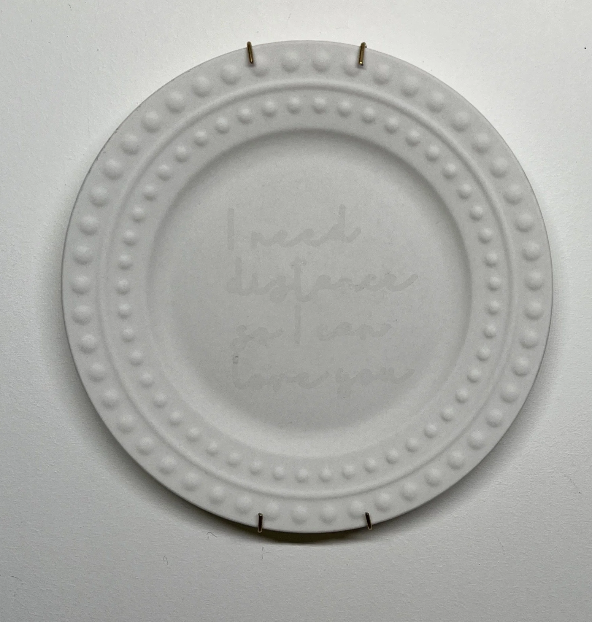 Danielle Corson  |  I need distance so I can love you