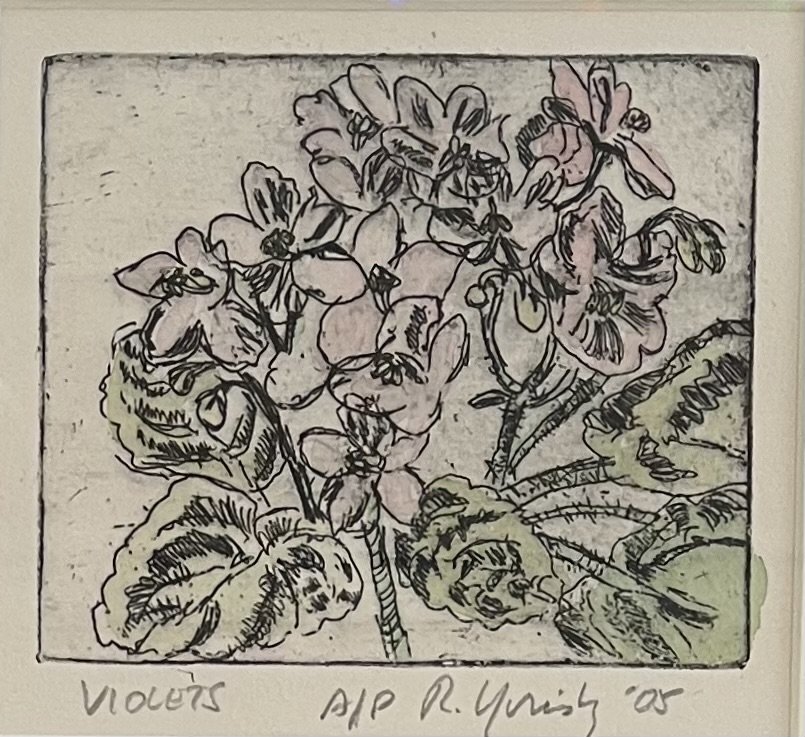 Russell Yuristy  |  Violets