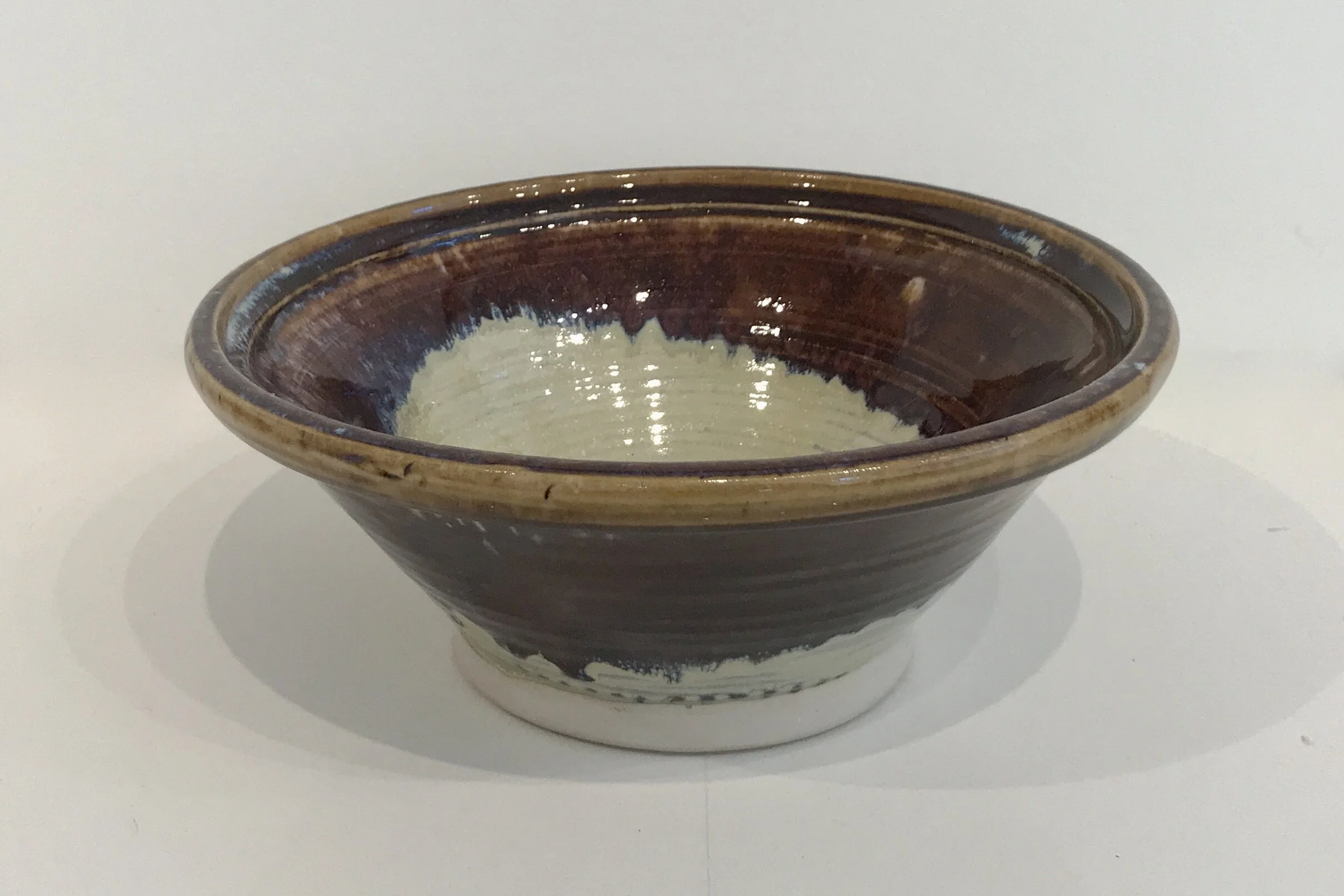 Mel Bolen | Large Maroon Bowl