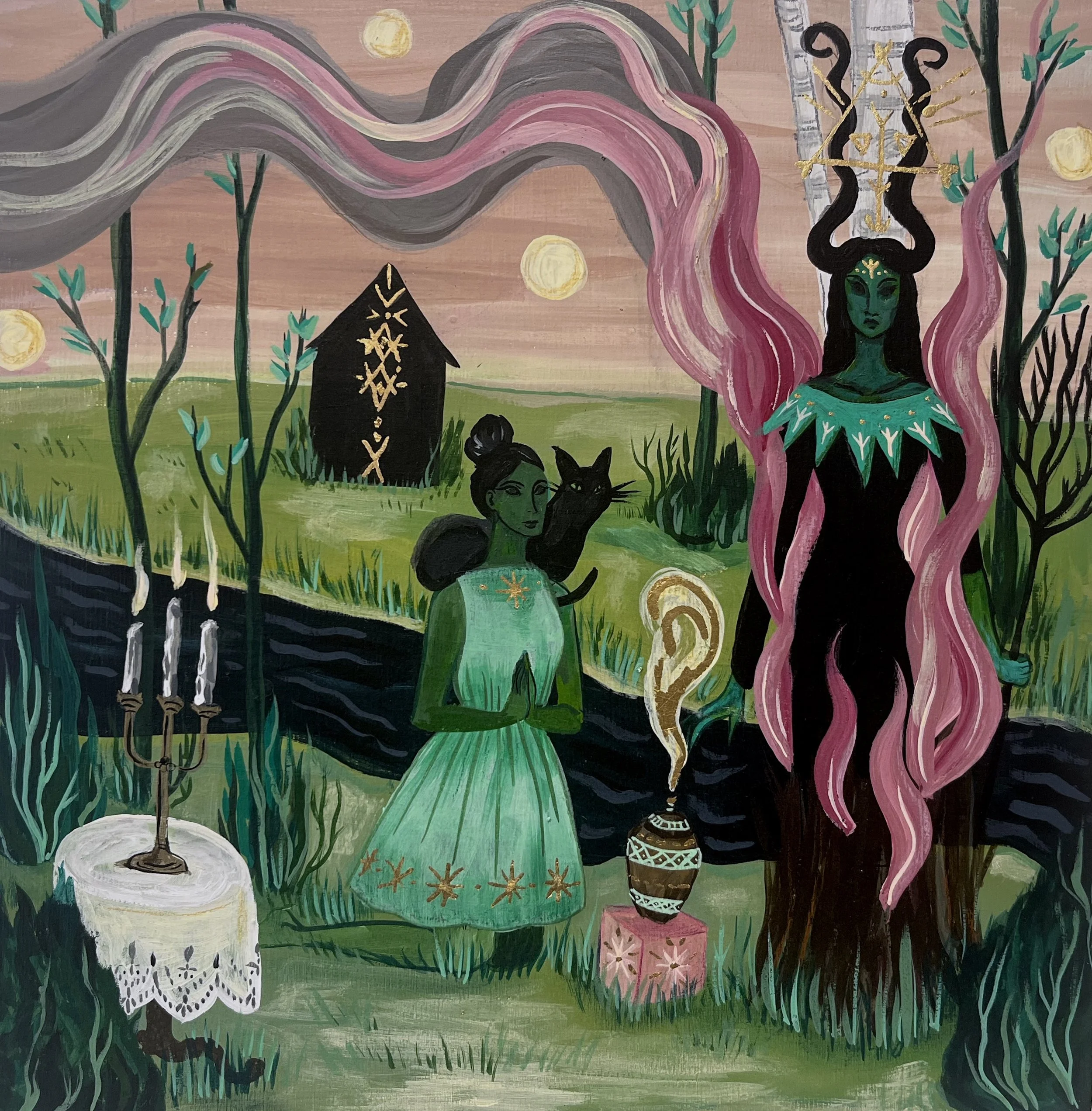 Elke Richter | The chilly, untarnished, ethereal flame