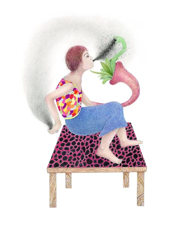 Woman with Blue Skirt72.jpg