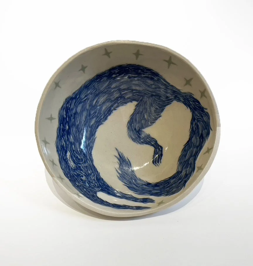 Bad Mood Studio |   Dog and Stars Bowl