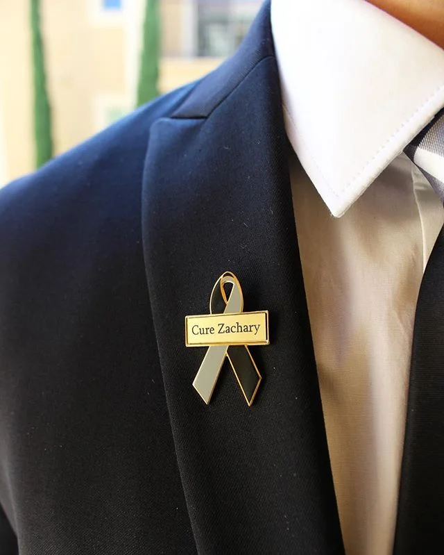 Custom Awareness Ribbons, Personalized Ribbon Pins, Cancer Ribbons