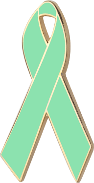light green awareness ribbons, awareness ribbons