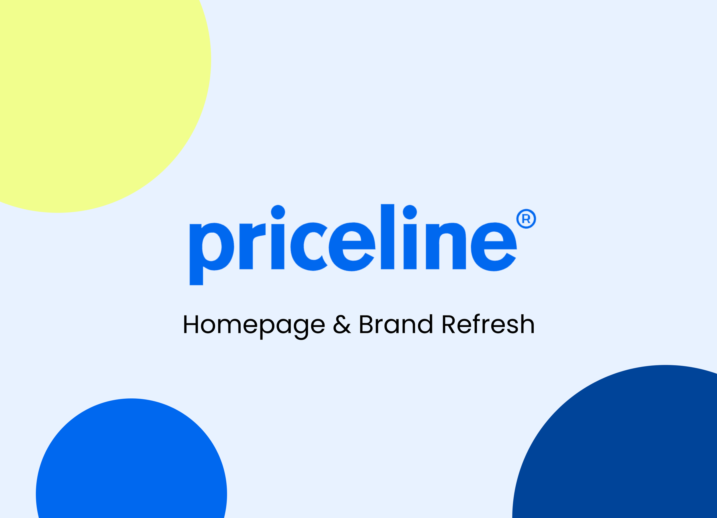 Homepage and Brand Refresh