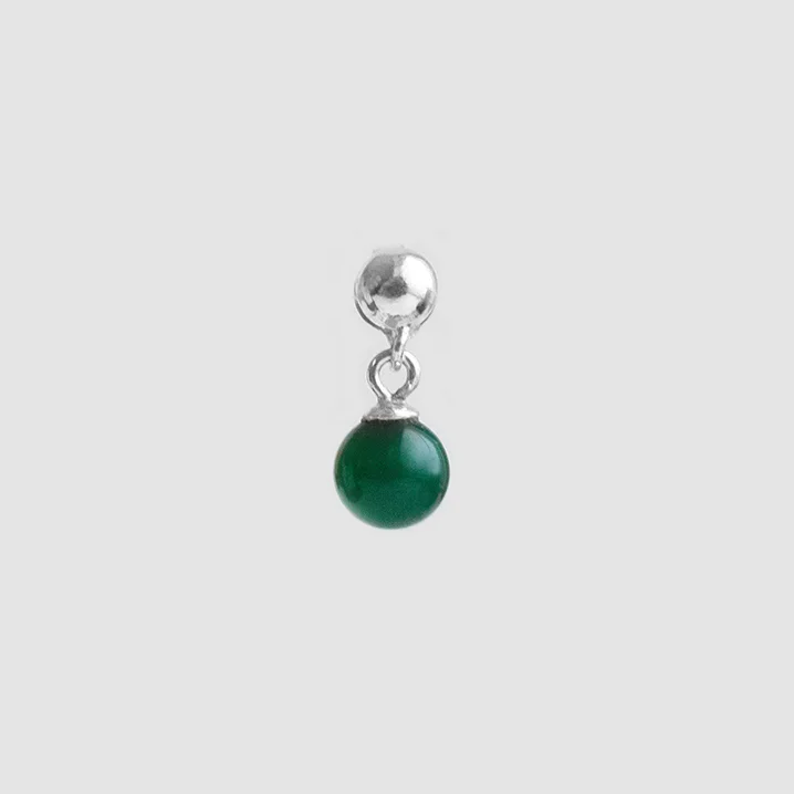 Agate Sphere stud 925 silver.jpg