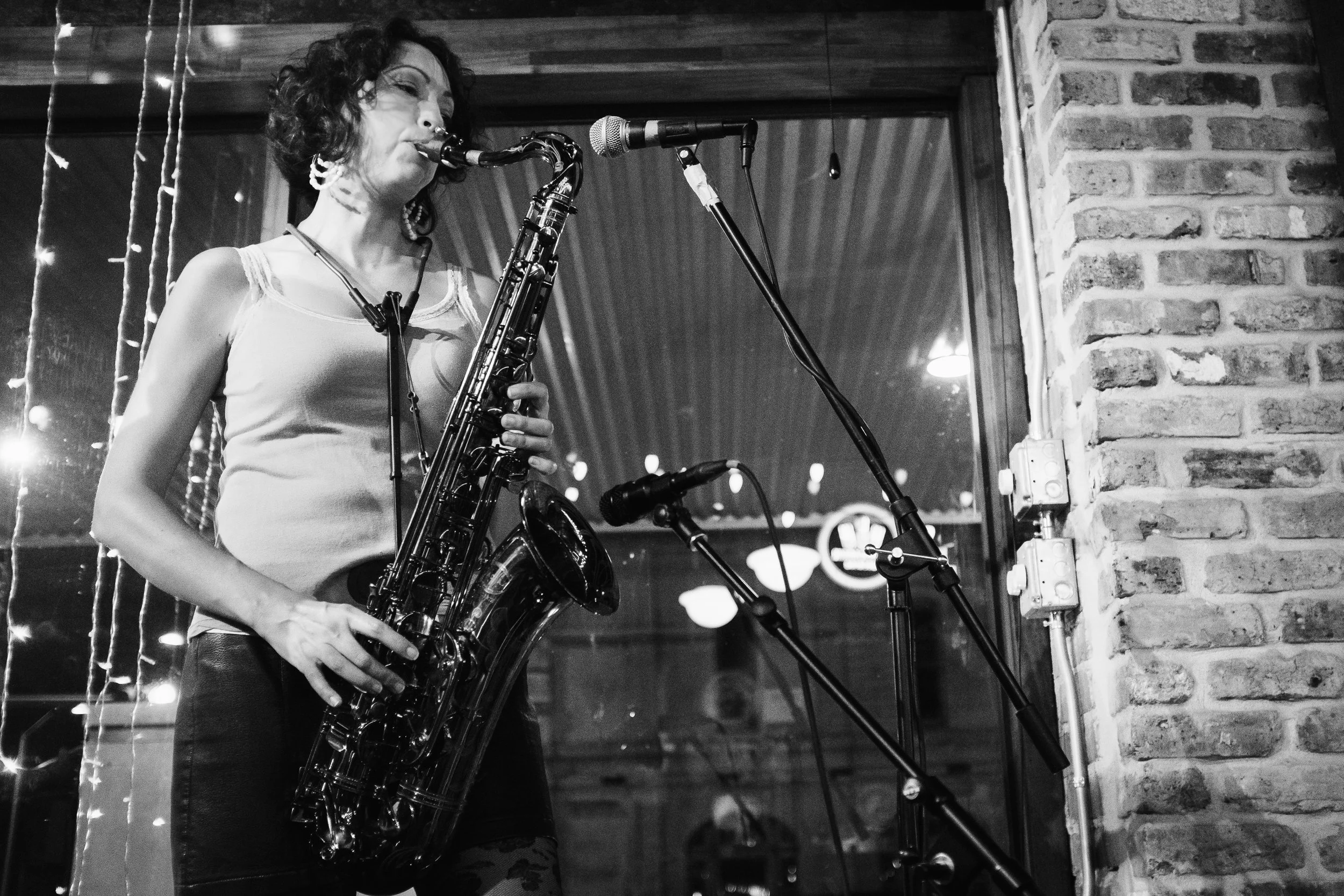 Tara Rix of Miss Guilty at Texas Beer Company