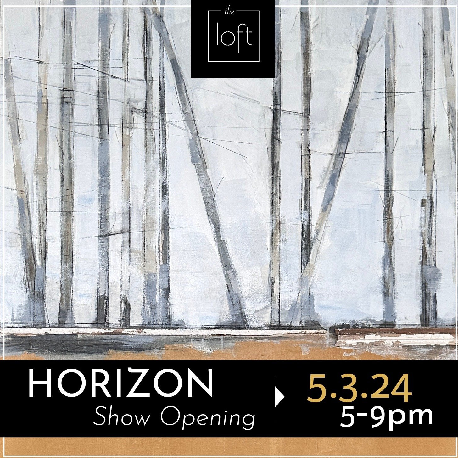 Our Grand Reopening is just TWO WEEKS away!
We are so excited to unveil HORIZON on May 3rd! This show will highlight all of the wonderful landscape paintings from our artists.