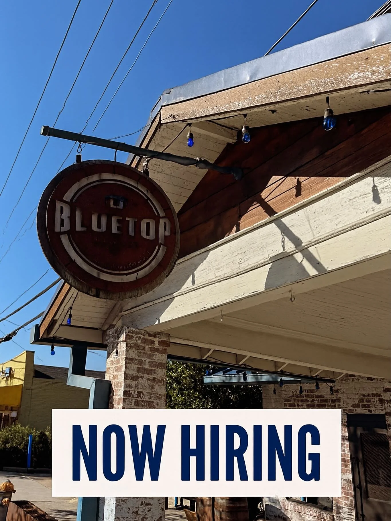 Hey Everyone!
 Your favorite restaurant in Chamblee is hiring! We are looking for experienced energetic bartenders with full time availability. If you or someone you know is interested, please send your resume to info@bluetopchamblee.com. Great pay i