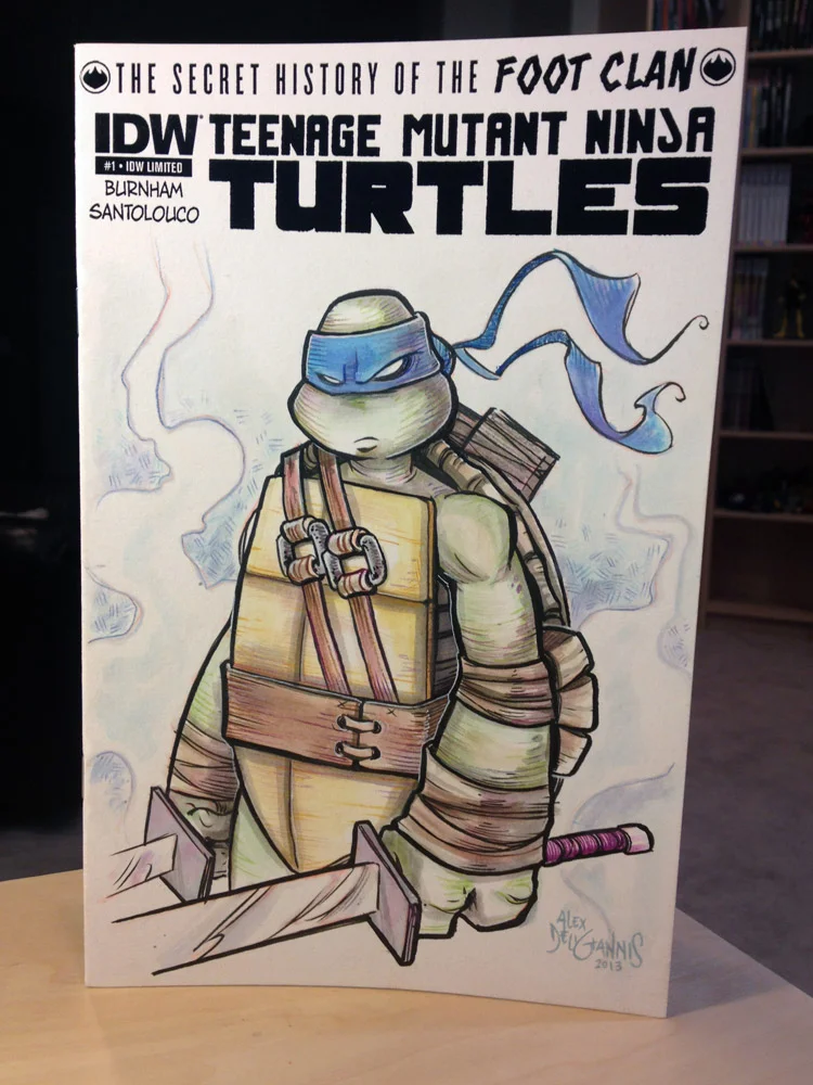 The first cover I did for this series.