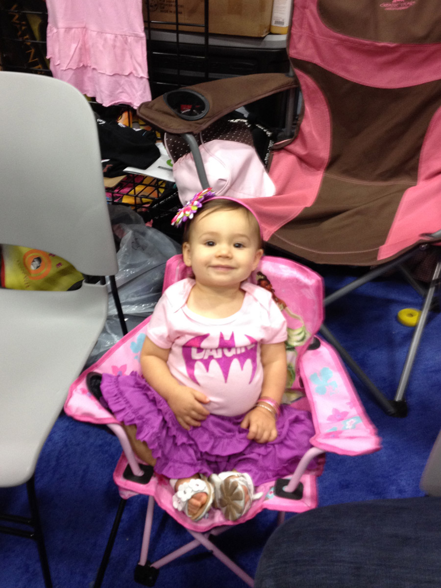My gorgeous booth baby.
