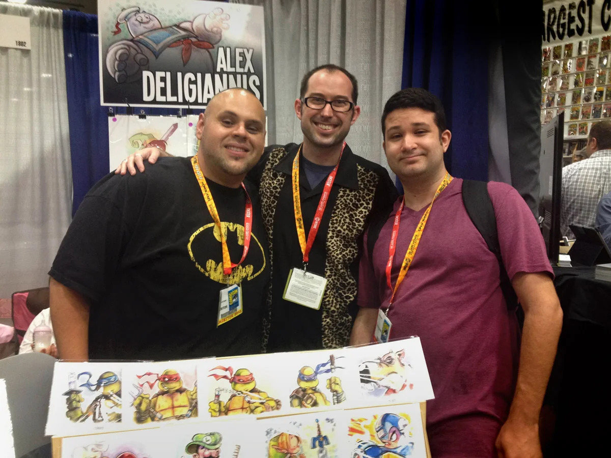 Me, my buddy Matt, and Erik Burnham: handsome x 3. 