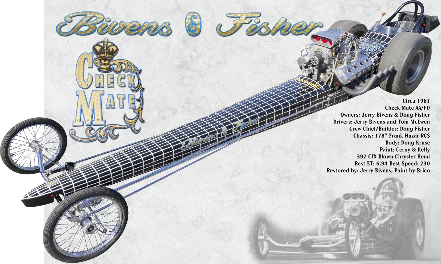 Bivens & Fisher Checkmate AA/FD