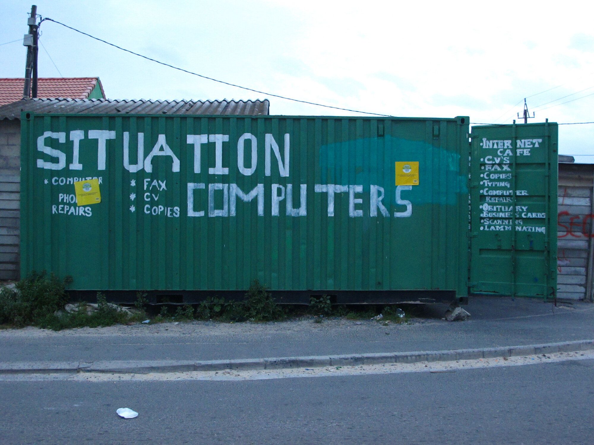 Khayelitsha - Computer Store, South Africa