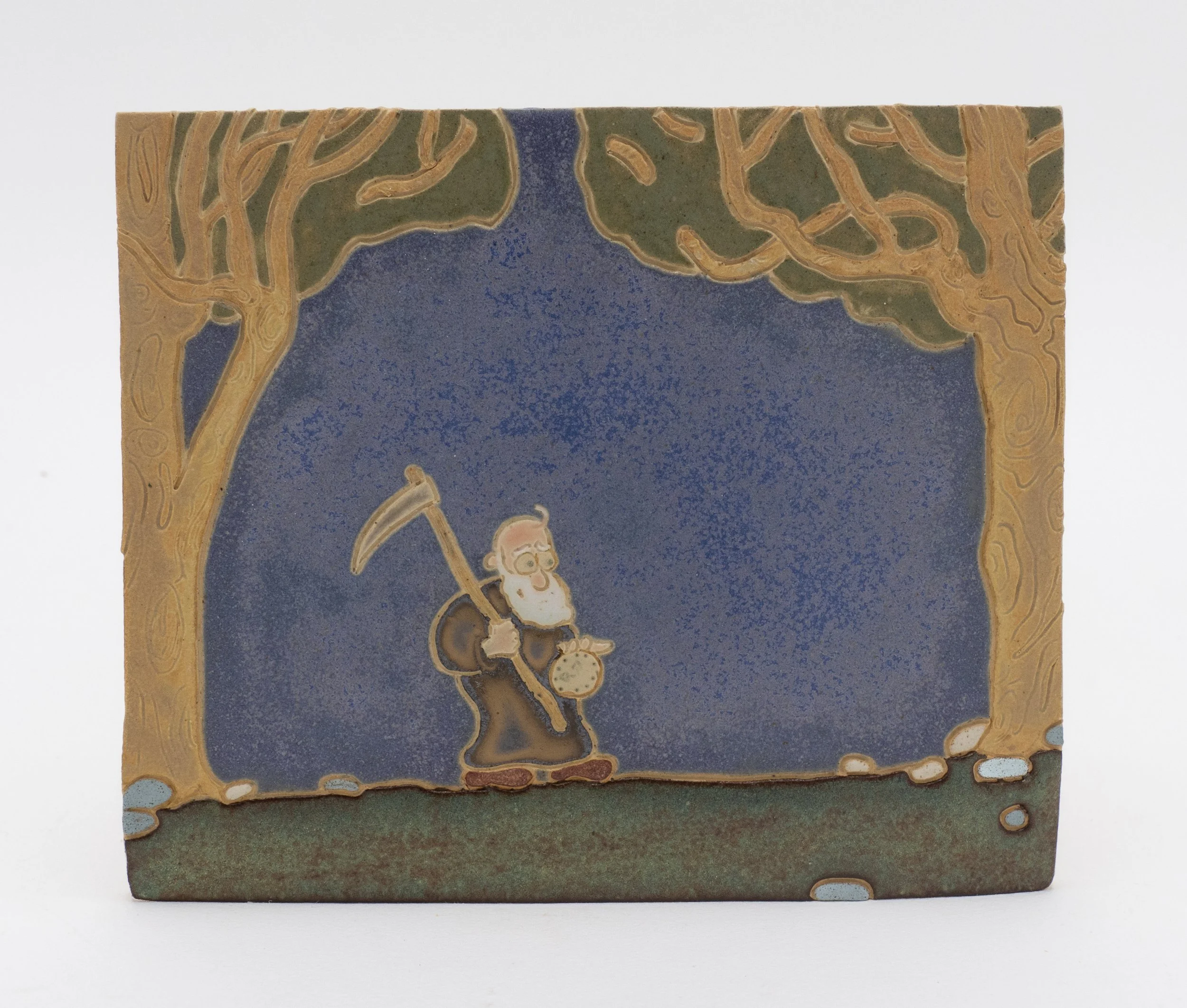 Death, 2025, Glazed ceramic, 5 x 5.75 inches.jpg