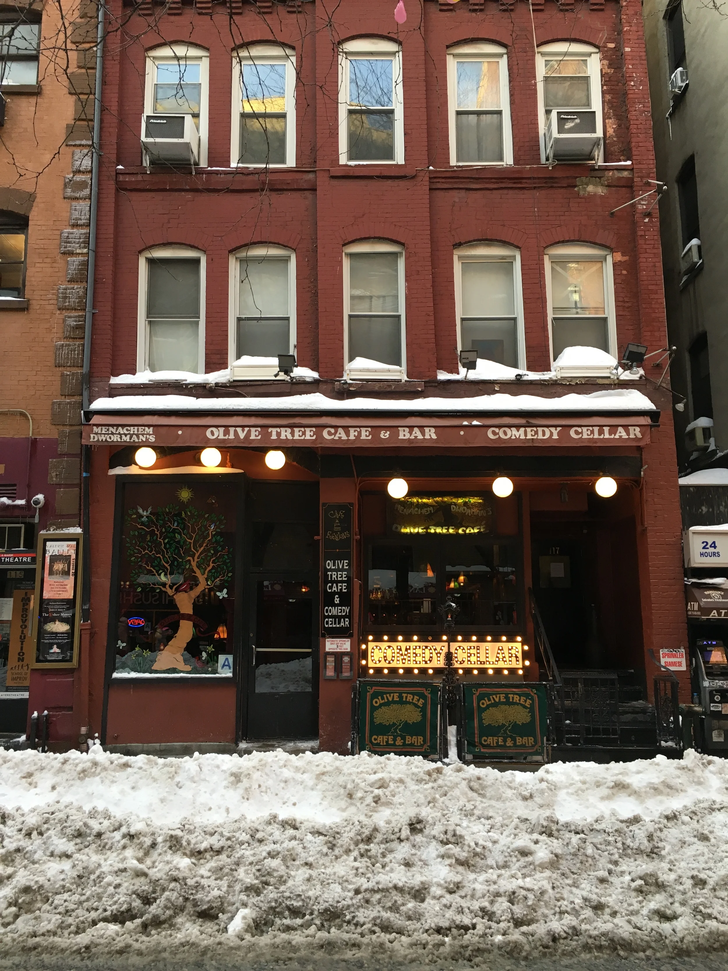 Comedy Cellar.  New York, NY. January 2016.  
