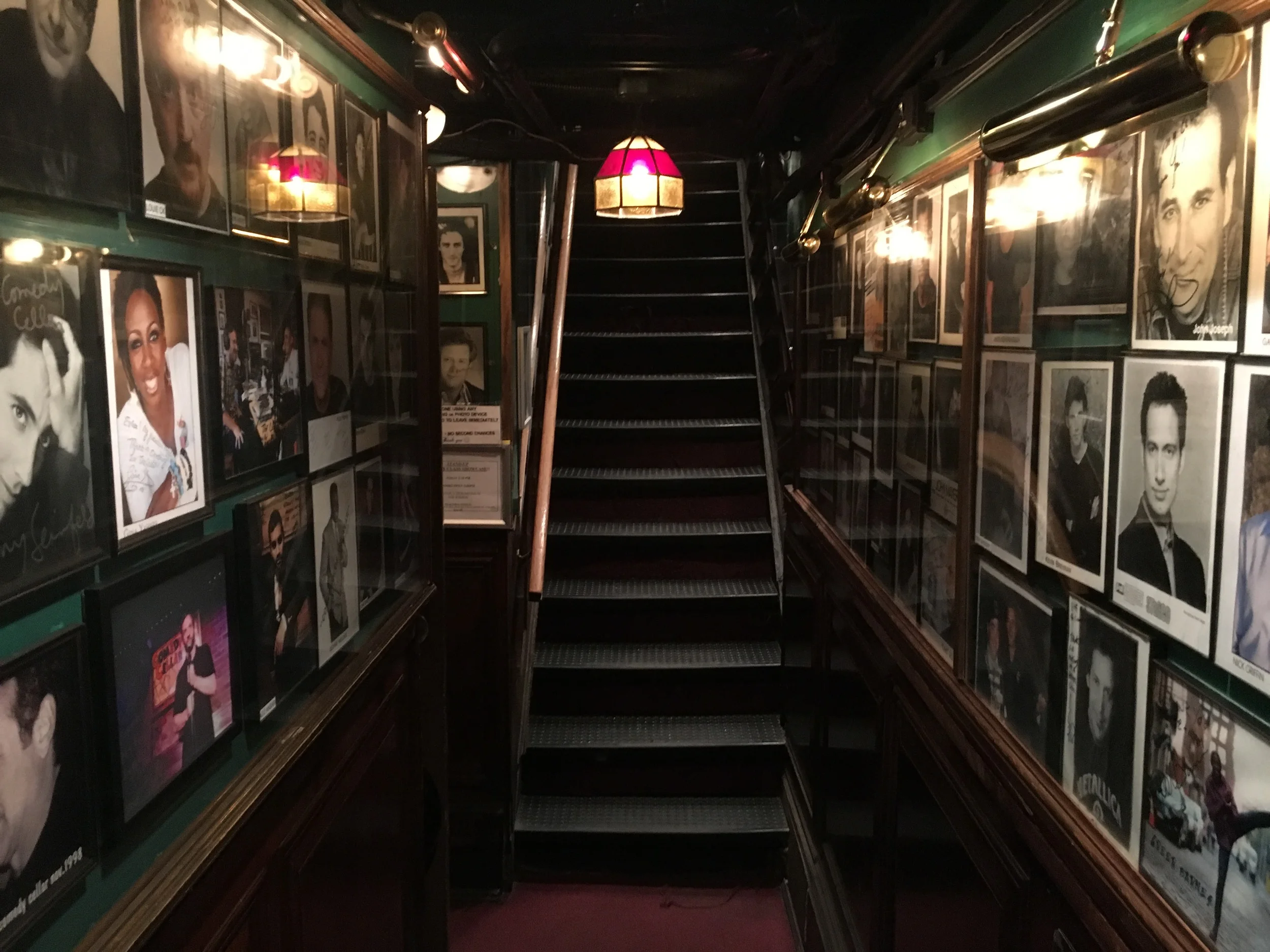 Comedy Cellar.  New York, NY.  August 2016.