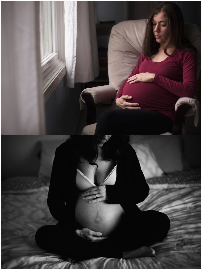Maternity Photographer Rochester NY Mama awaiting babies arrival