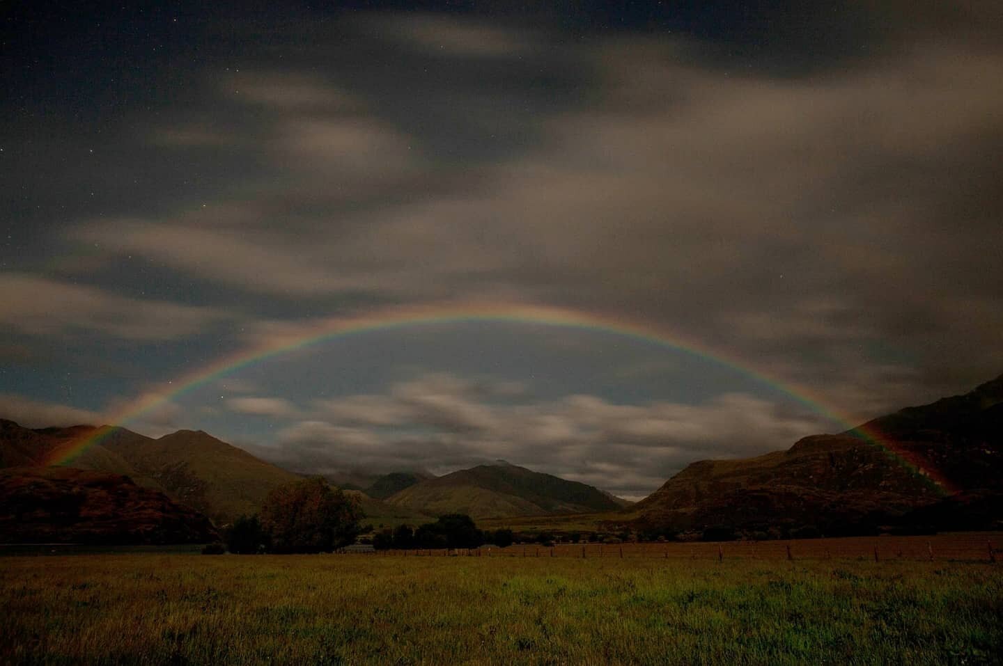 Patience of a moonbow - Glendhu Bay