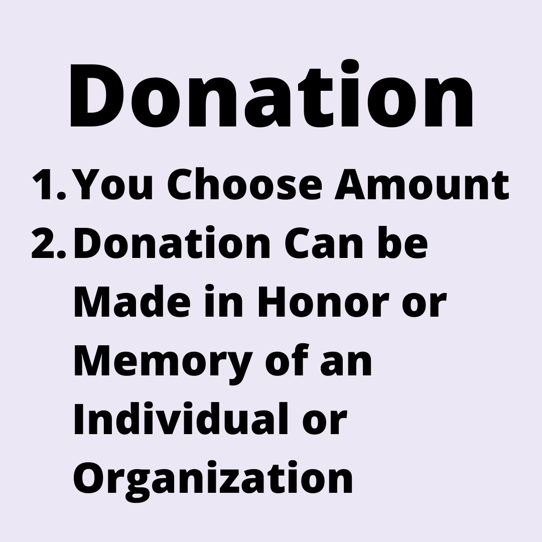 Donation - You Choose Amount 