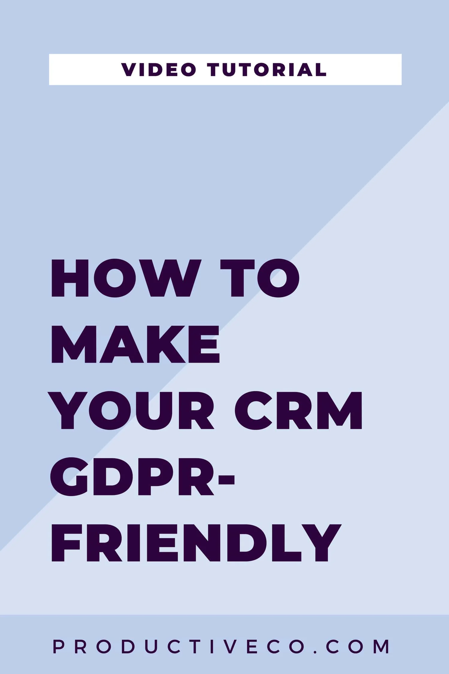 How to make Dubsado GDPR-friendly is covered in this post. Find out if you need to comply and how you can do so in Dubsado. This post covers all other CRMs, too.
