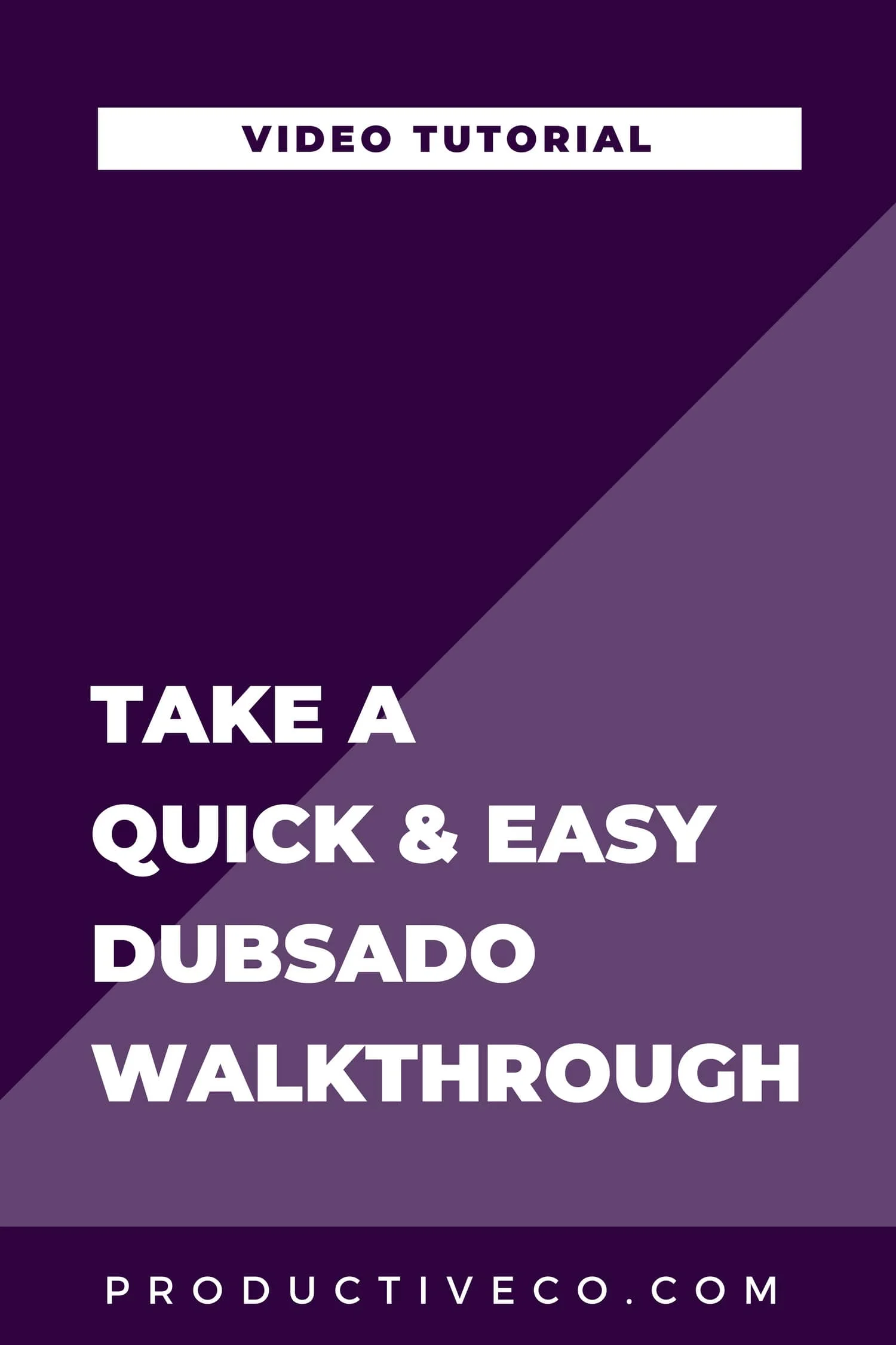A Quick & Easy Dubsado Walkthrough Video. Take a tour of Dubsado in this tutorial.