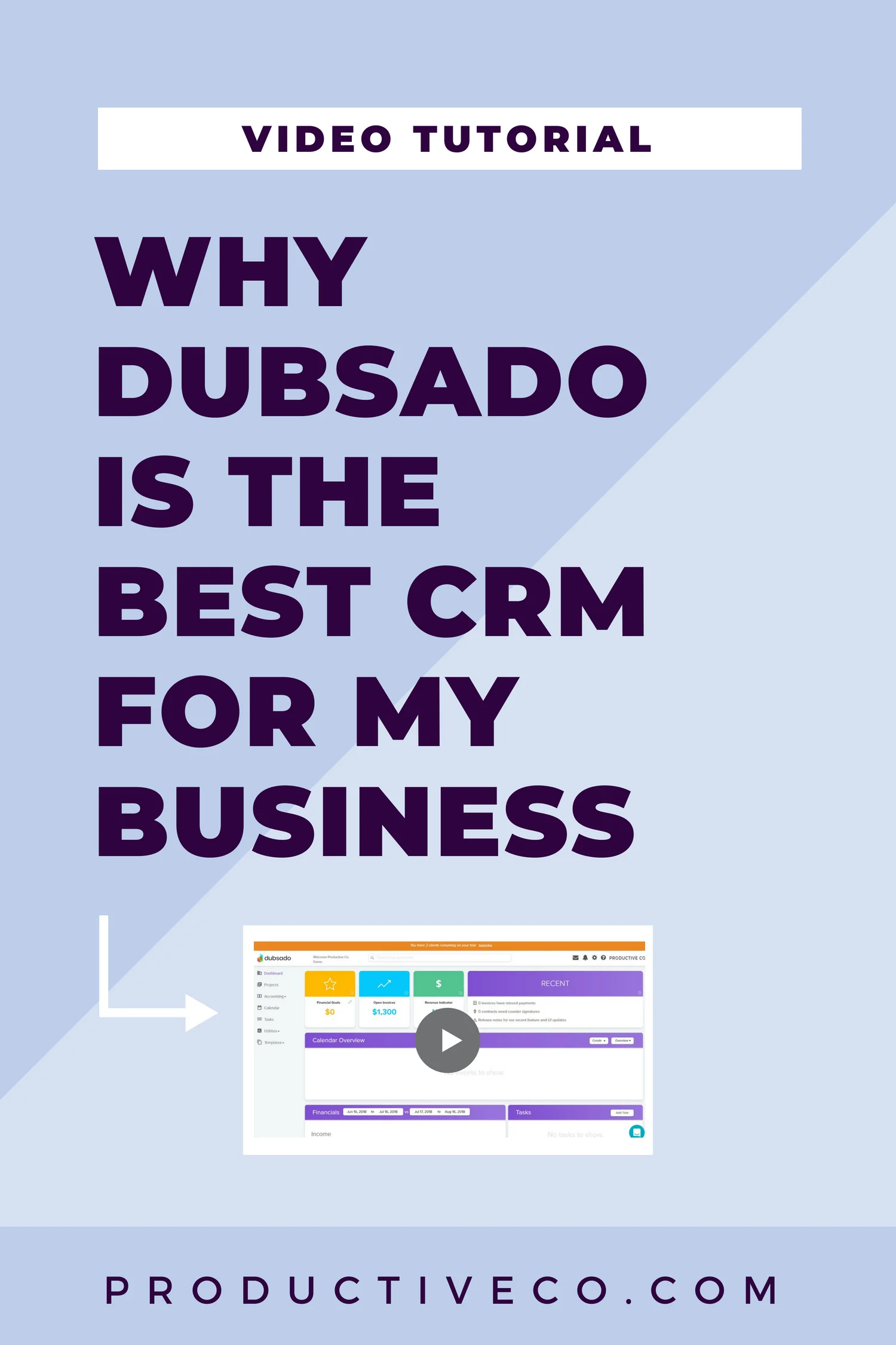 Dubsado is the best crm for creative business owners and creative entrepreneurs. Find out why it works well for me.