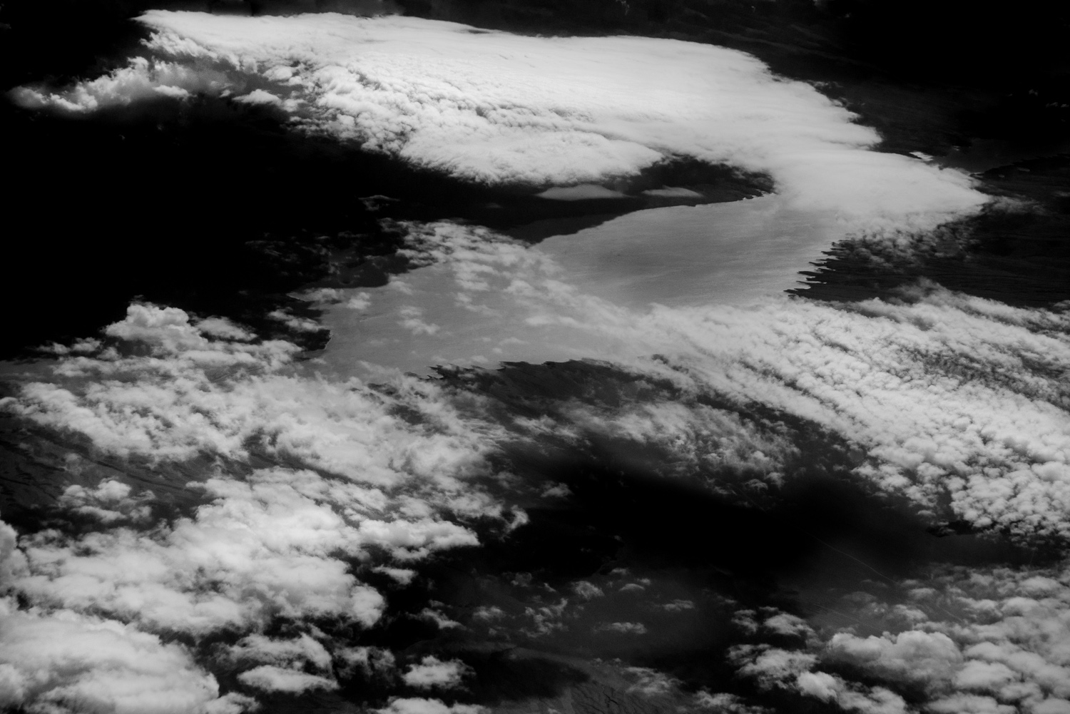 Clouds above a lake in Northern Central Utah, © Robert Welkie 2016