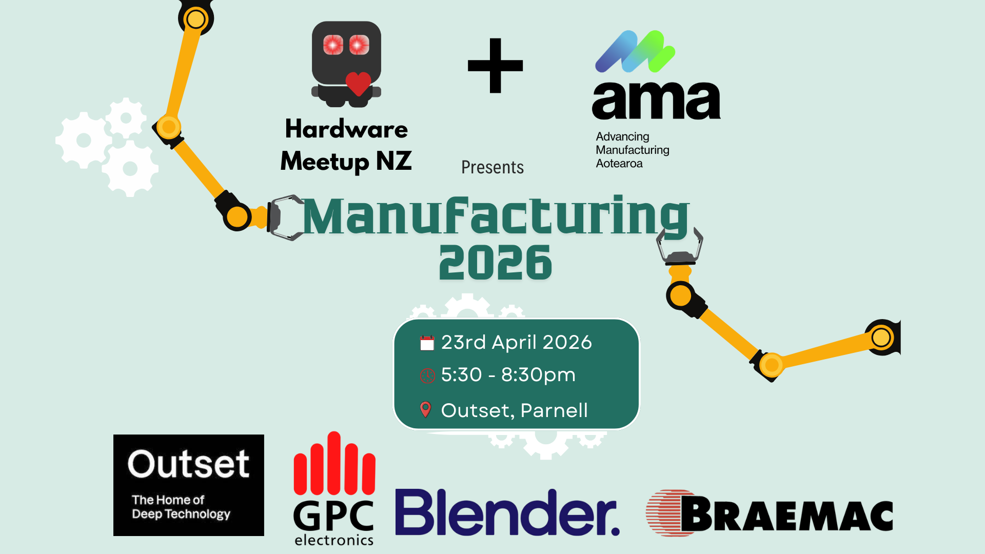 hardware Meetup NZ: Manufacturing