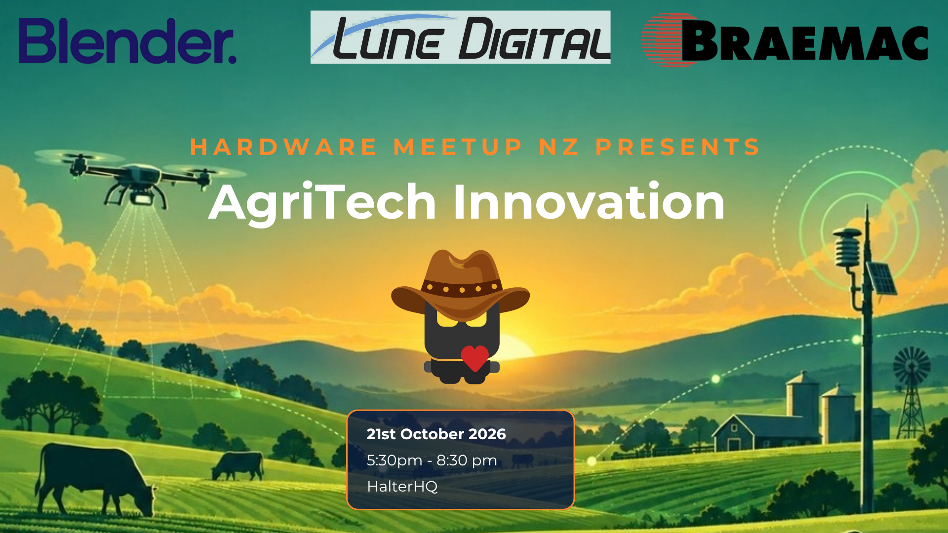 Hardware Meetup NZ: Agritech