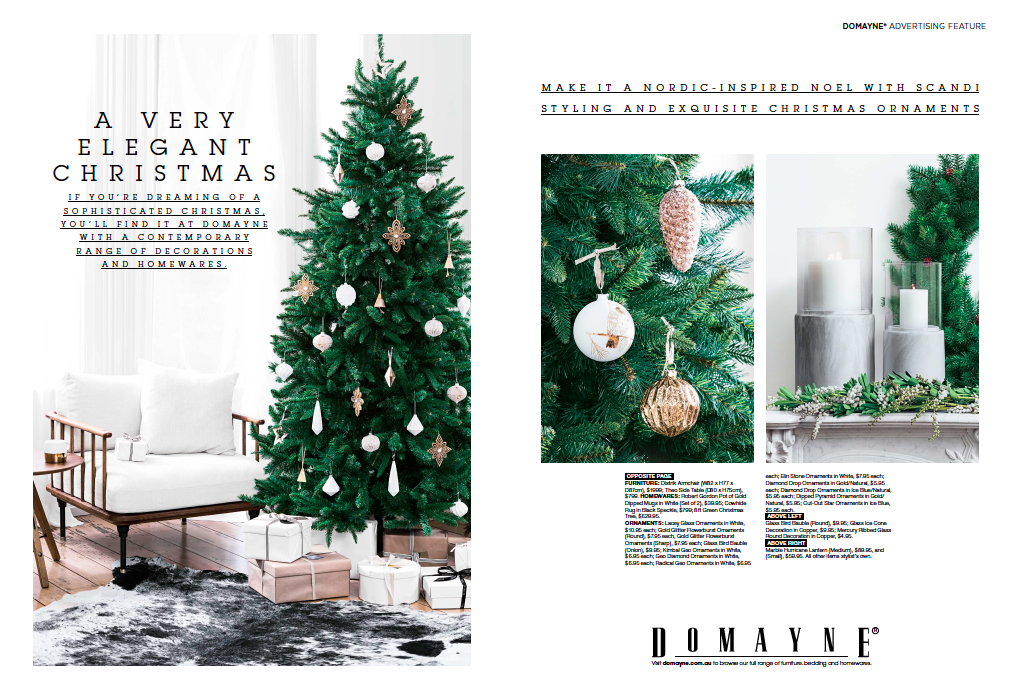 Pacific Magazines - Domayne Advertorial