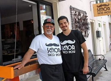Francisco and Manny Curiel
