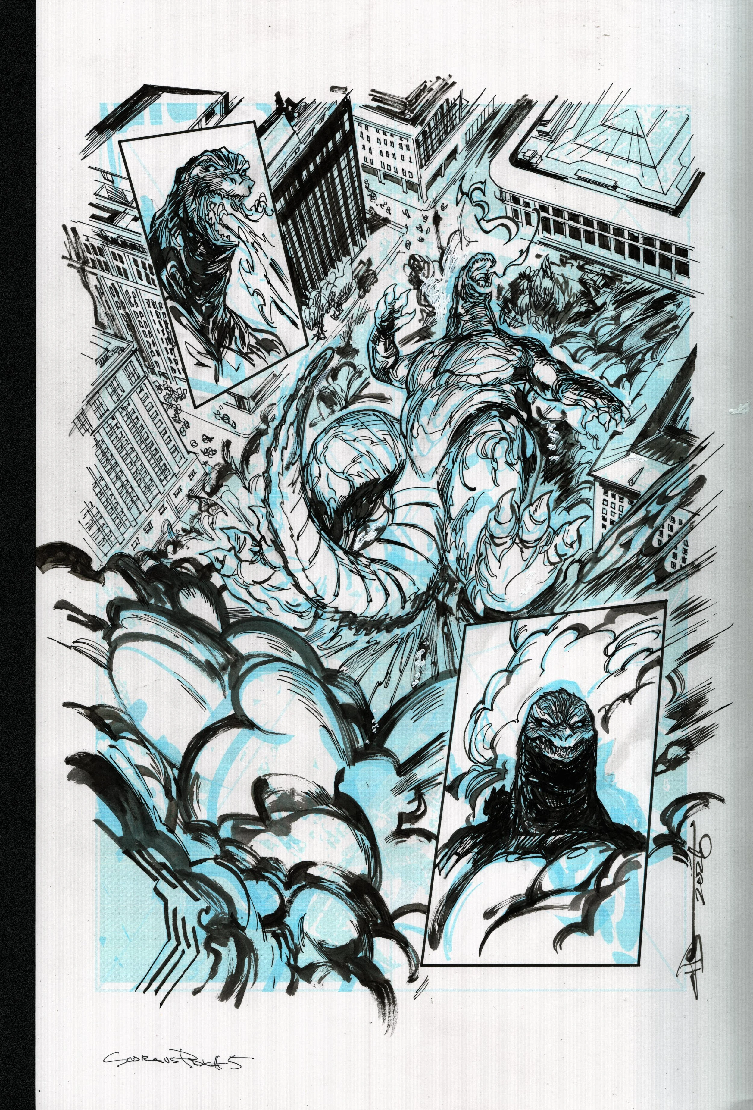 Godzilla vs America: Portland page 5