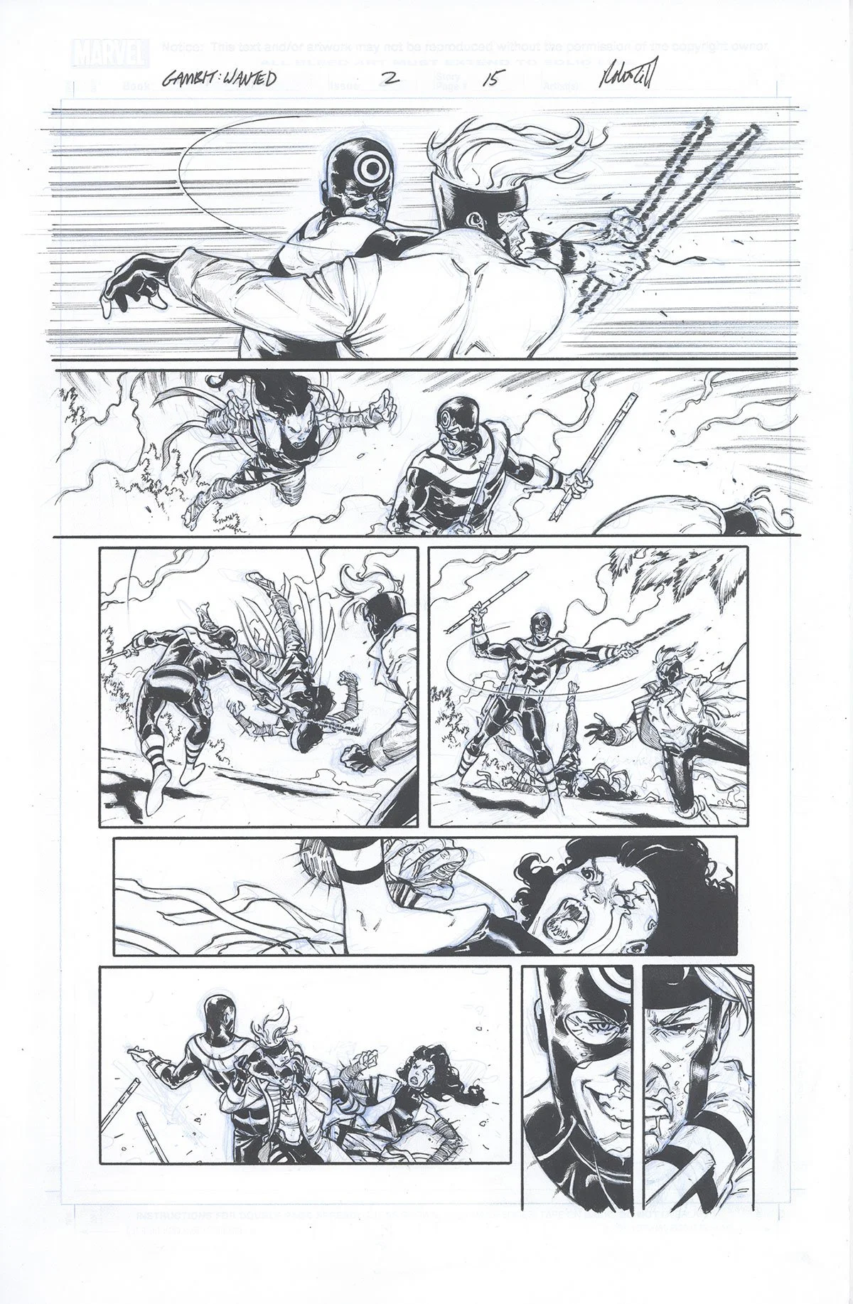 Gambit: Wanted #2, Page 15