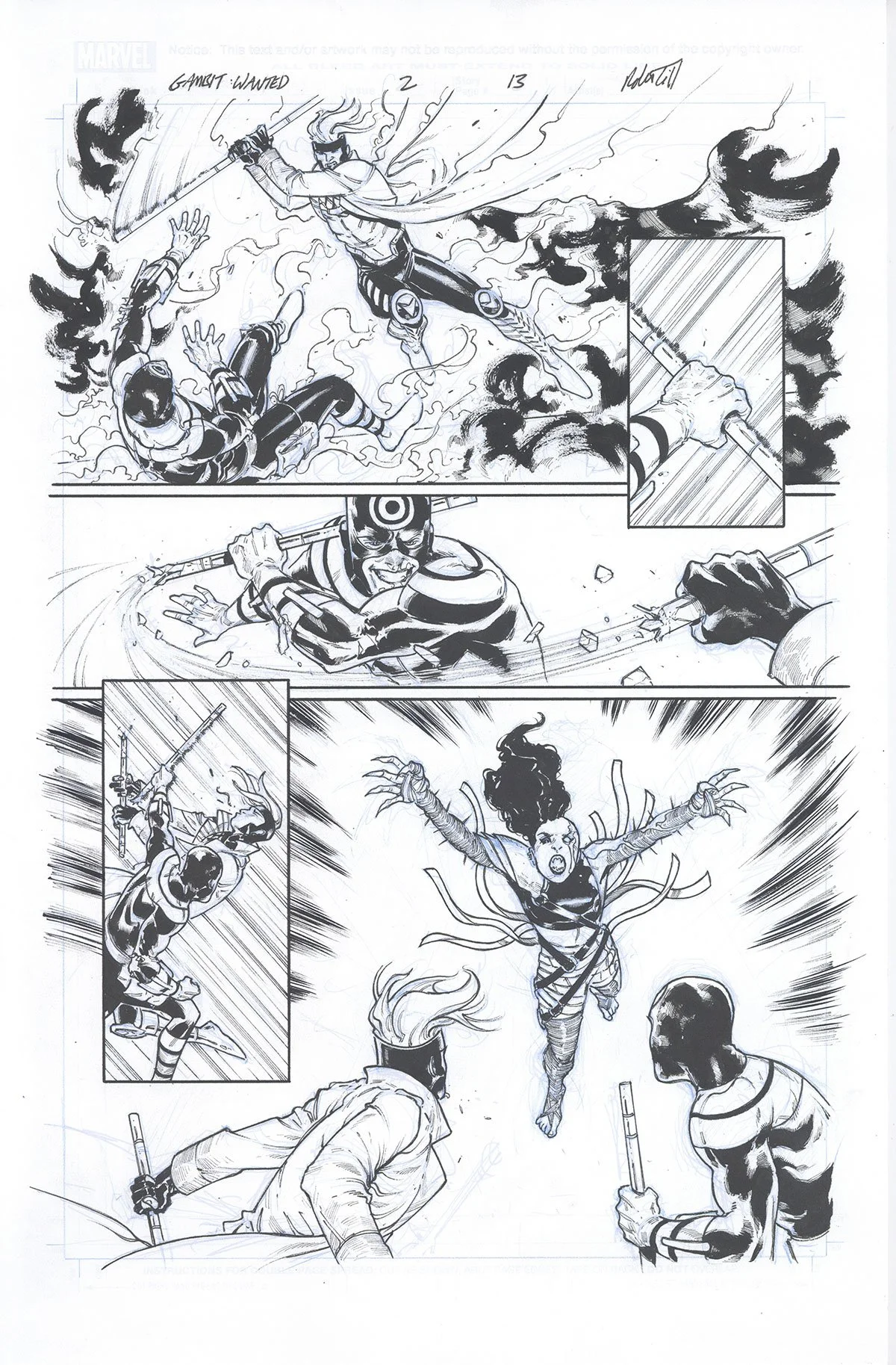 Gambit: Wanted #2, Page 13