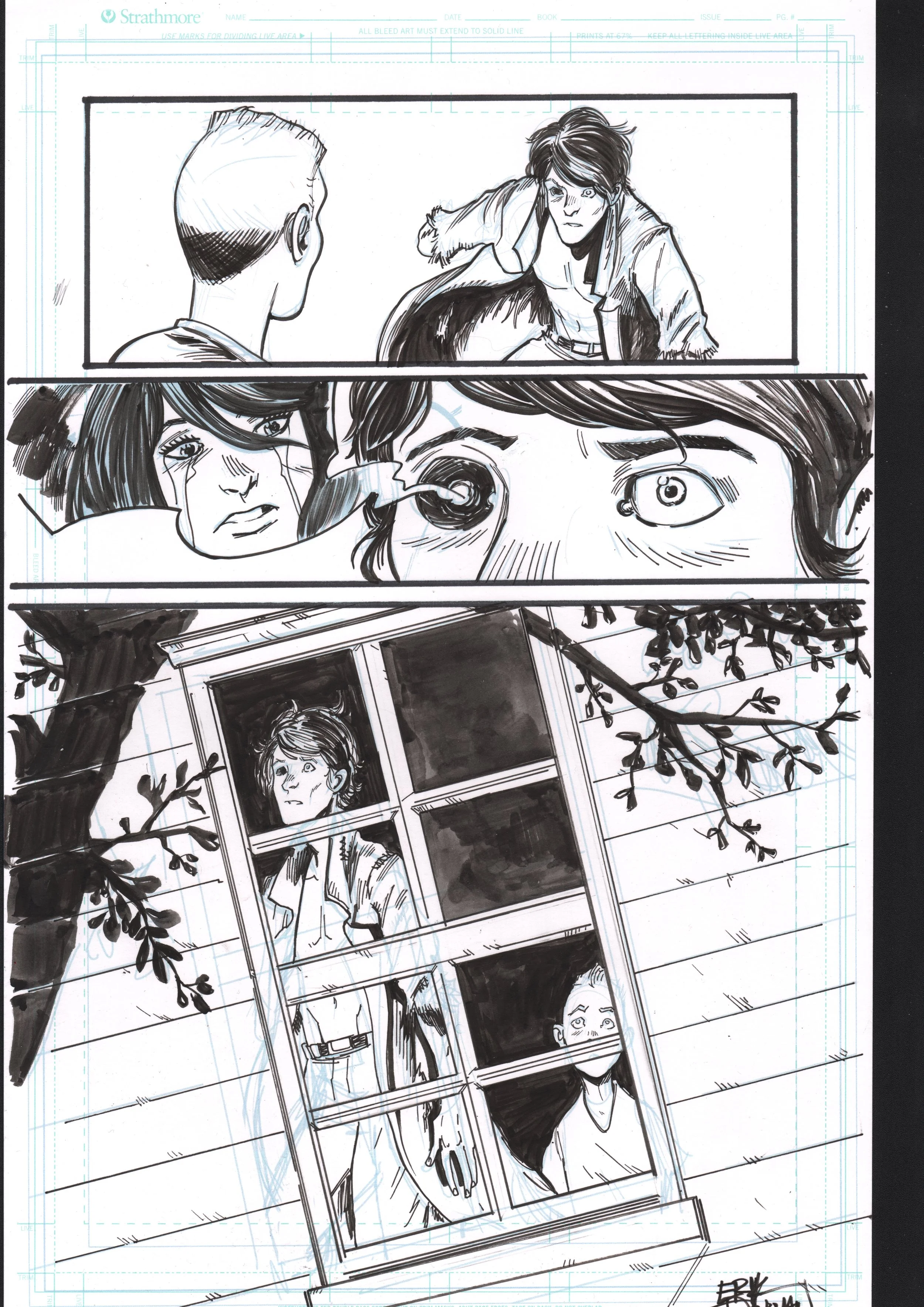 GHOST OF OHIO PAGE 75 Comic Art